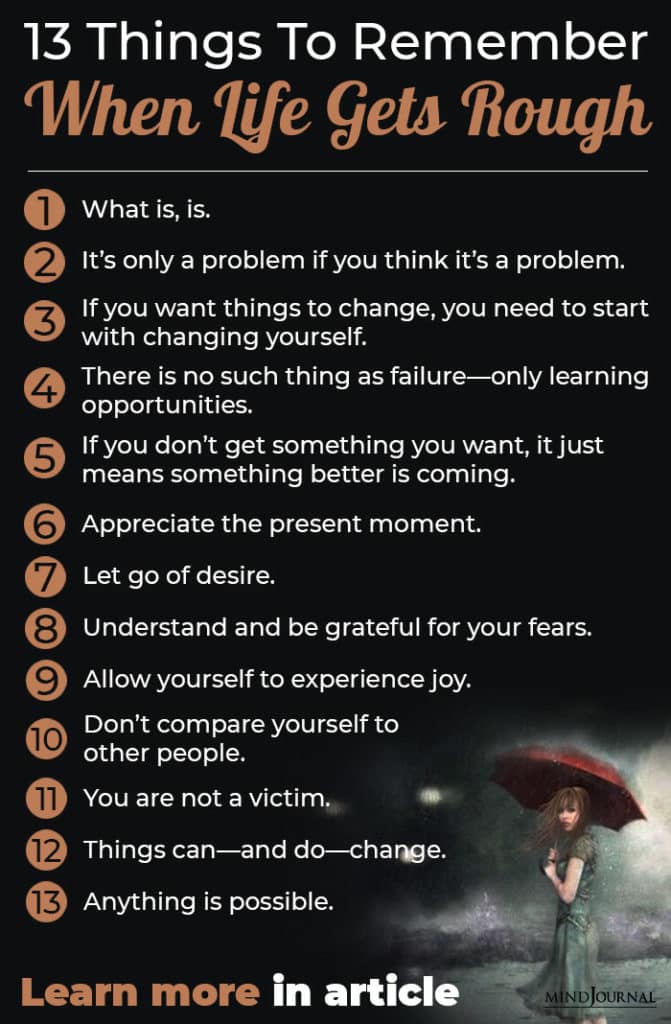 13 Things to Remember When Life Gets Rough