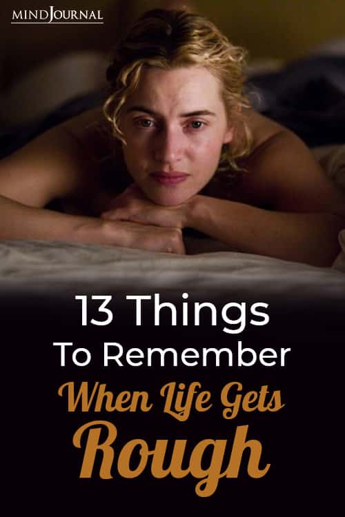 Things Remember When Life Gets Rough Pin