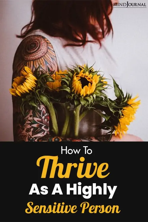 Thrive As Highly Sensitive Person pin