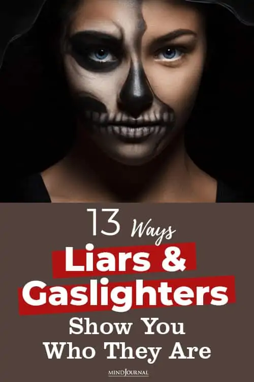 Ways Liars Gaslighters Cheats pin