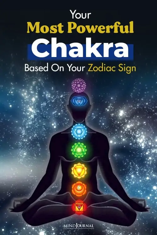 Your Most Powerful Chakra Based On Your Zodiac Sign pin