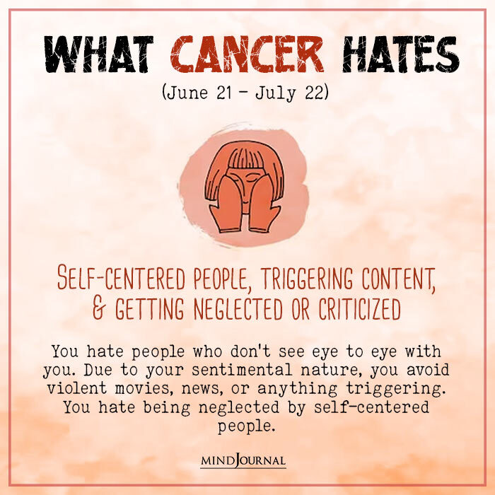 Zodiac Hate List cancer