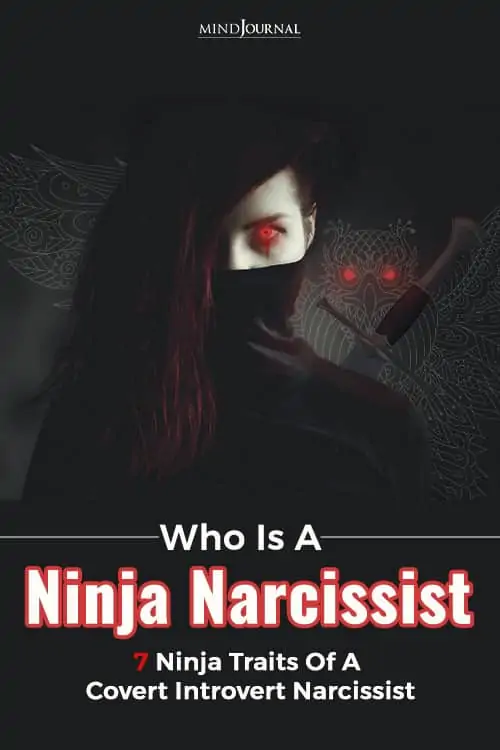 ninja narcissist pin