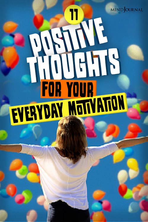 positive thought pin
