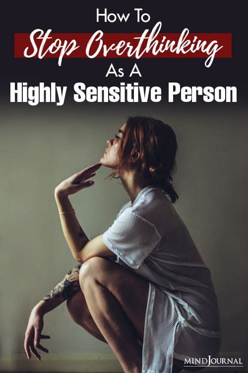 stop Overthinking Sensitive Person pin