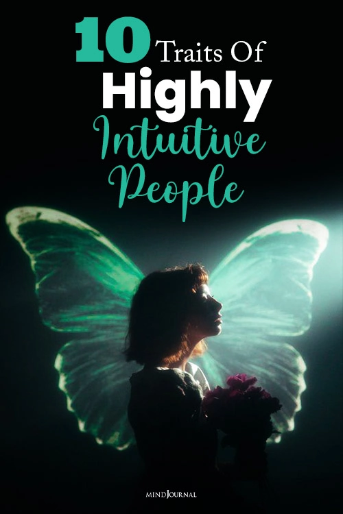 traits of highly intuitive people pin