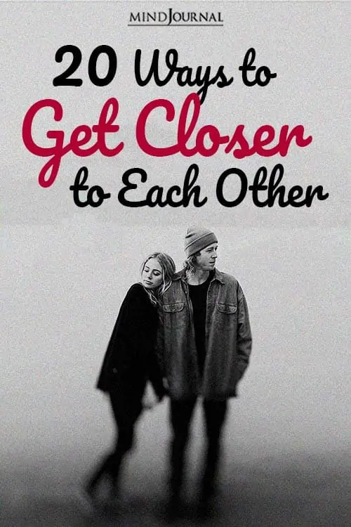 20 ways to get closer with each other pin