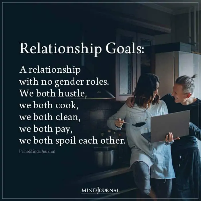 relationship goals.
