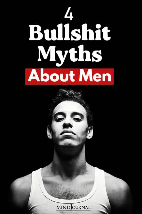 Bullshit Myths About Men Pin
