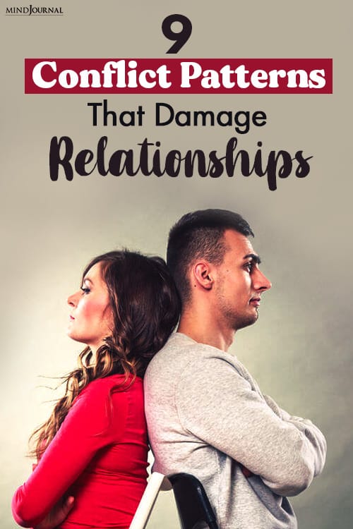 Conflict Patterns That Damage Relationships Pin