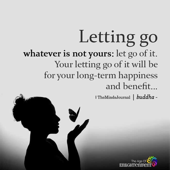 Maybe This Is What It Means To Let Go