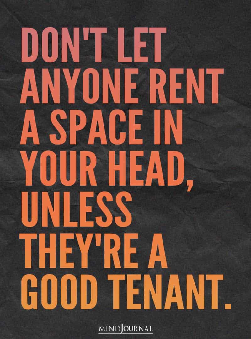Don’t Let Anyone Rent A Space.