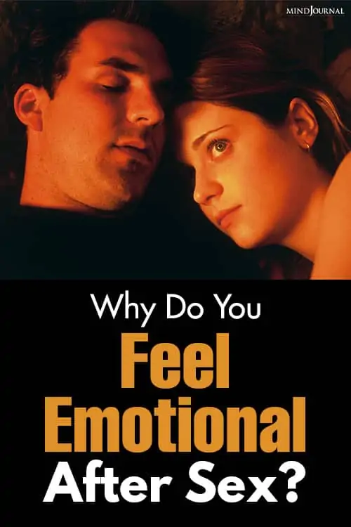 Feel Emotional After Sex pin