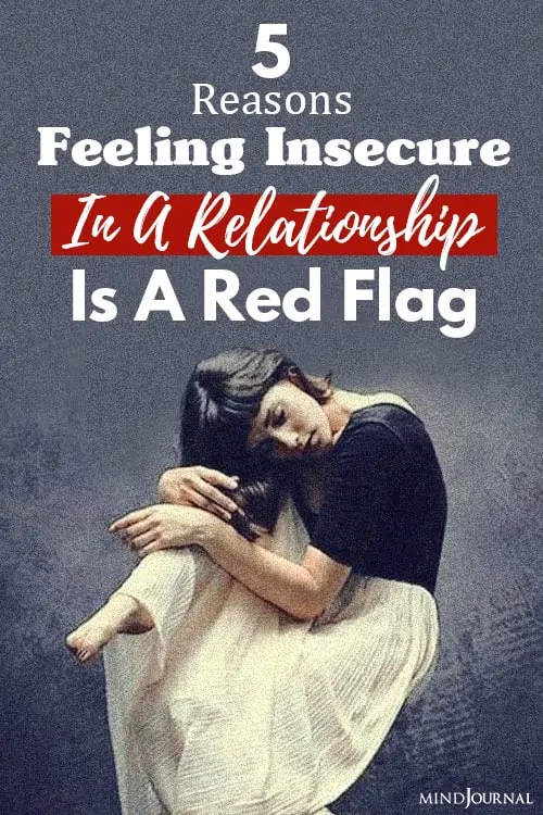 Feeling Insecure Relationship Red Flag pin
