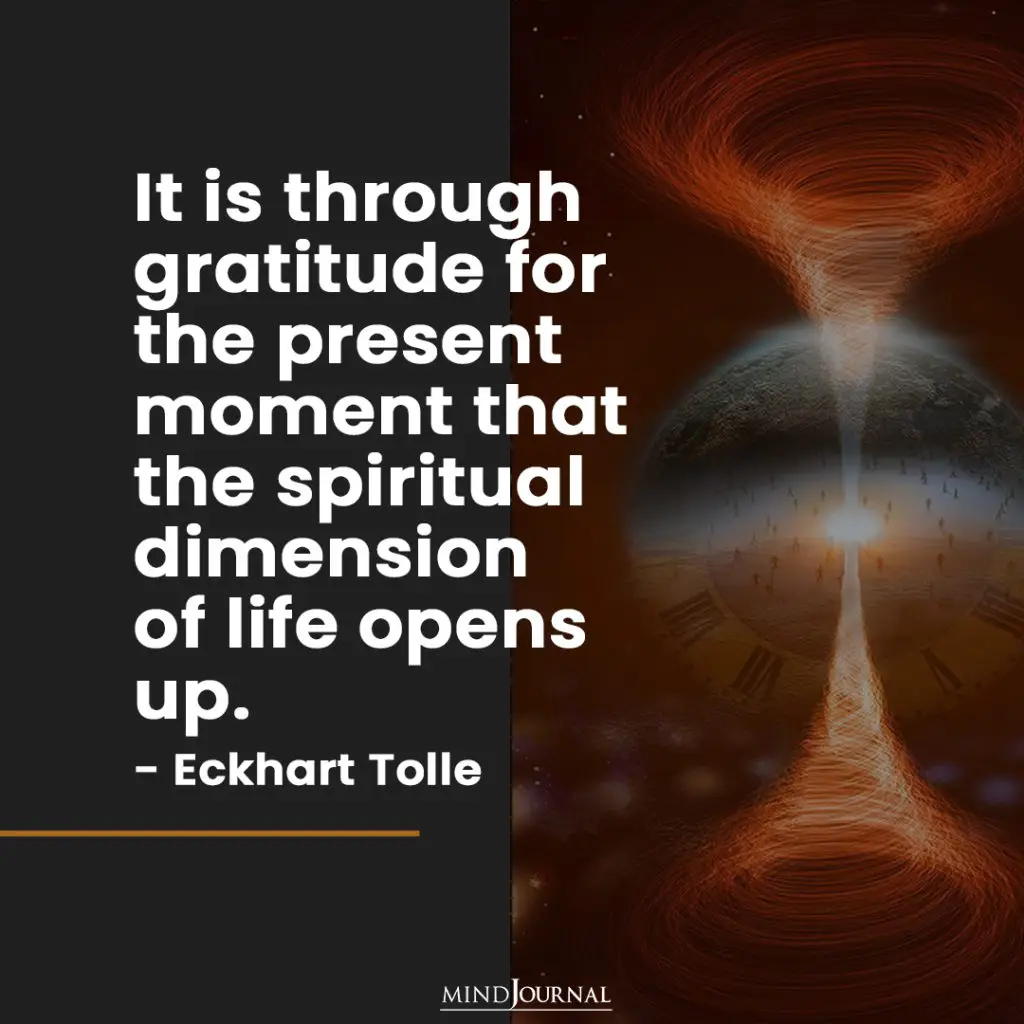 Gratitude Opens Spiritual Dimension Of Life