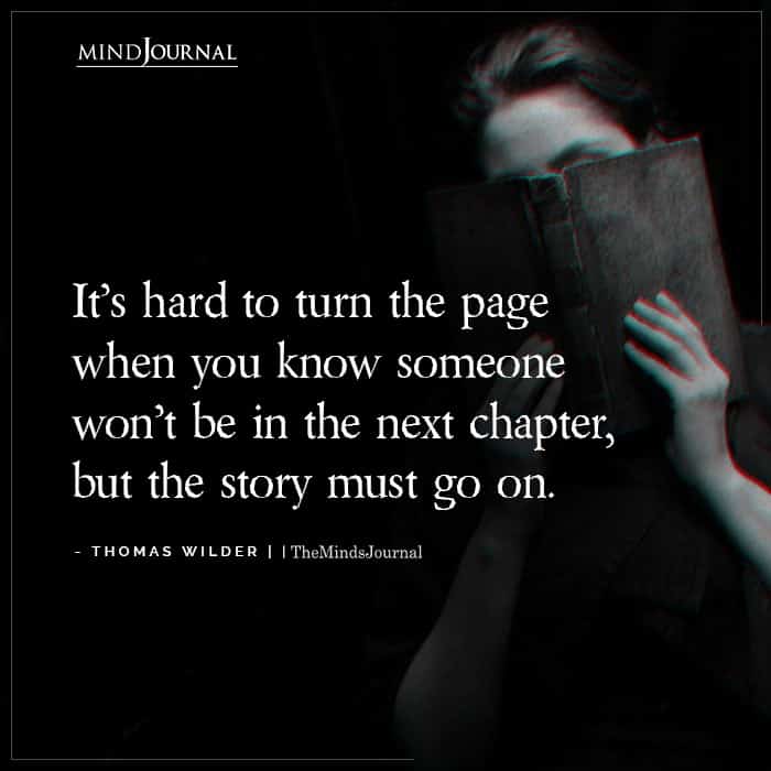 Its Hard To Turn The Page