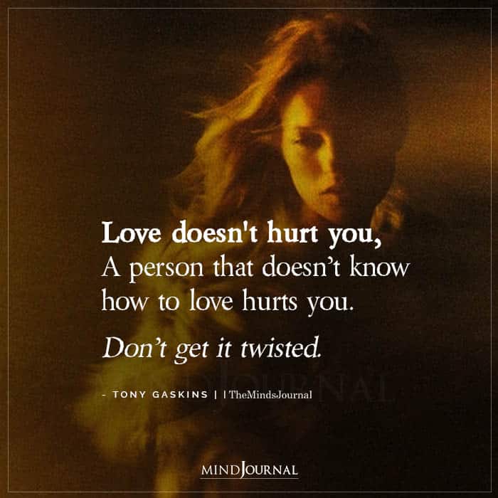 Love Doesnt Hurt You