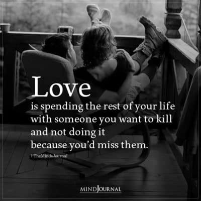 Love Is Spending The Rest