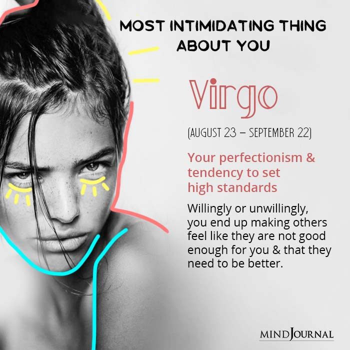 Most Intimidating Thing About Each Zodiac Sign virgo