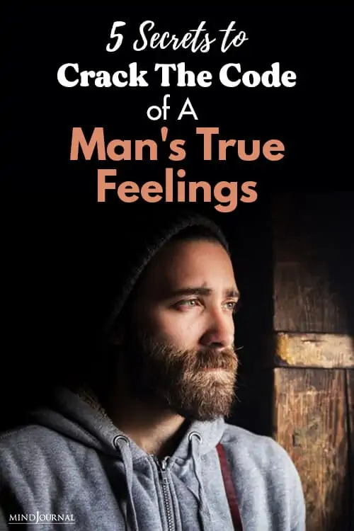 Secrets To Crack Code of Man's True Feelings Pin