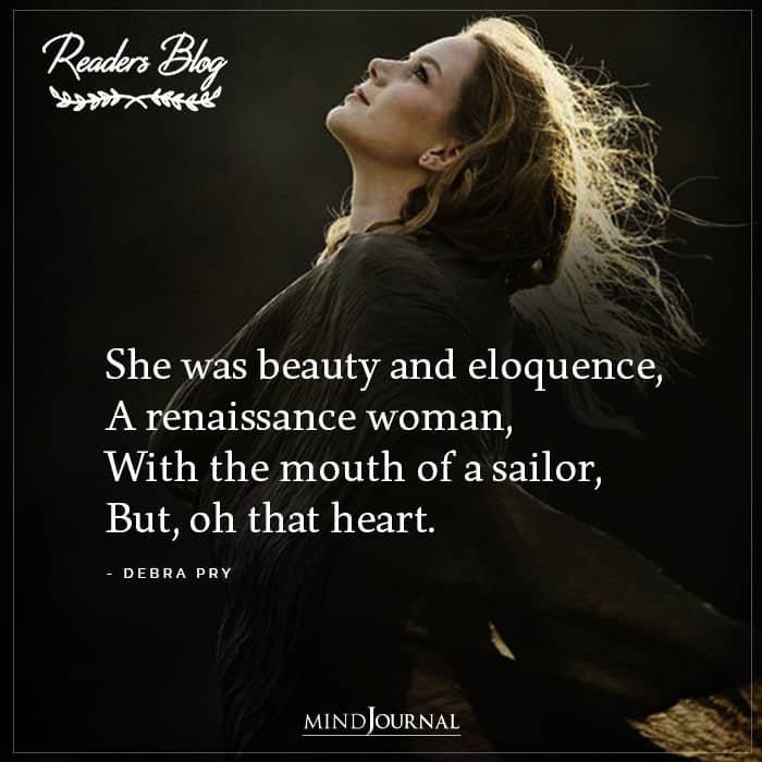 She Was Beauty And Eloquence