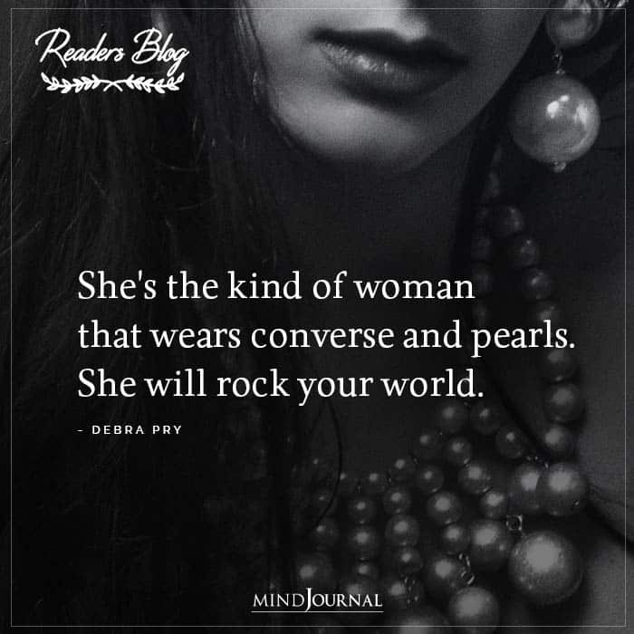 She Will Rock Your World
