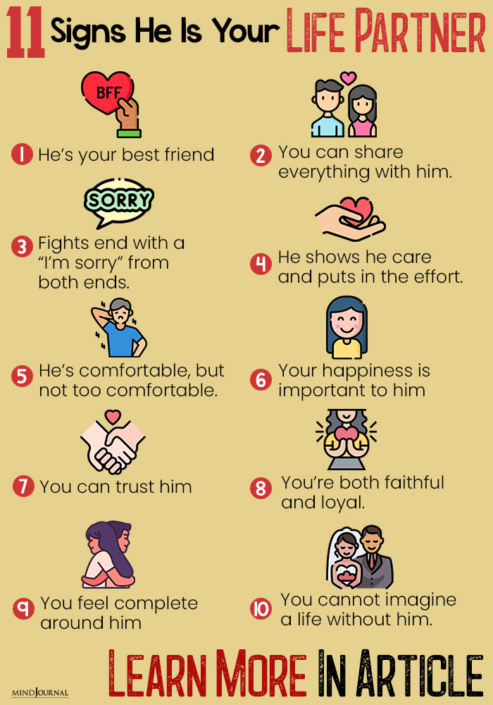 Signs He Is Your Life Partner info