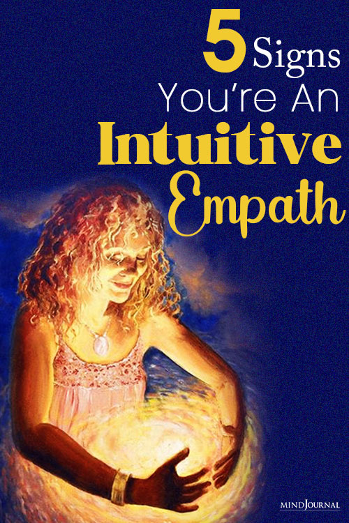 Signs Intuitive Empath pin