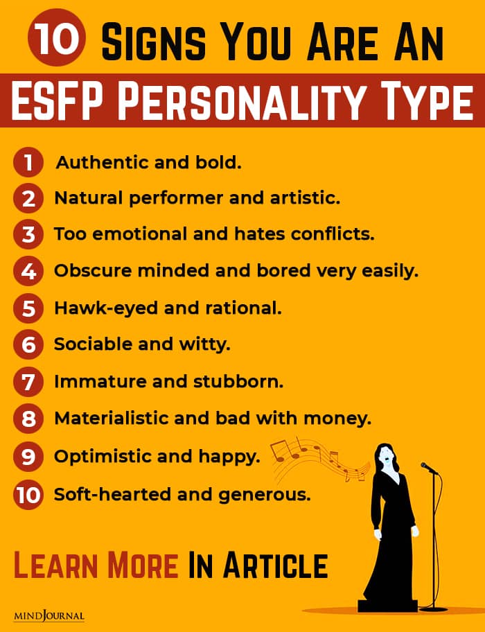 10 Signs You Are An ESFP Personality Type