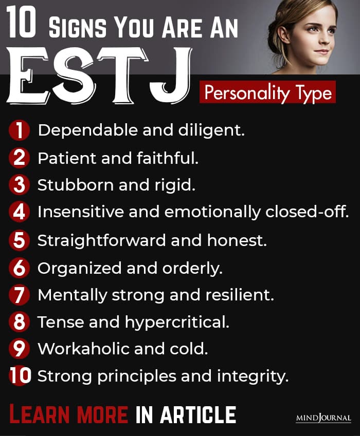 10 Signs You Are An ESTJ Personality Type