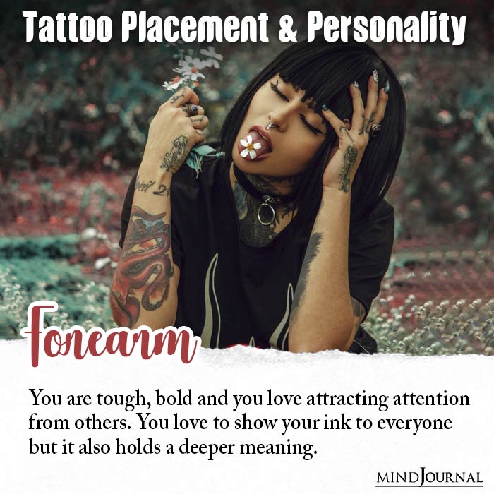 tattoo placement meaning - forearm