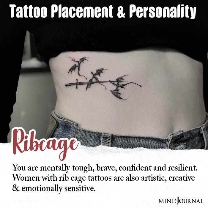 tattoo placement meaning - ribcage