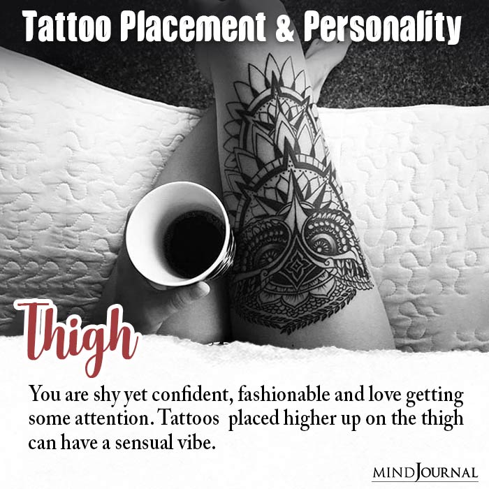 tattoo placement meaning - thigh