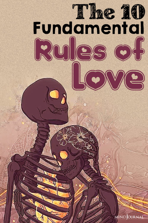 Ten Fundamental Rules of Love pin