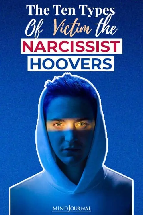 Ten Types Victim Narcissist Hoovers pin