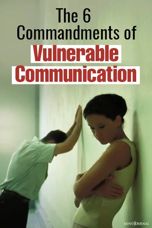 commandments of vulnerable communication pin