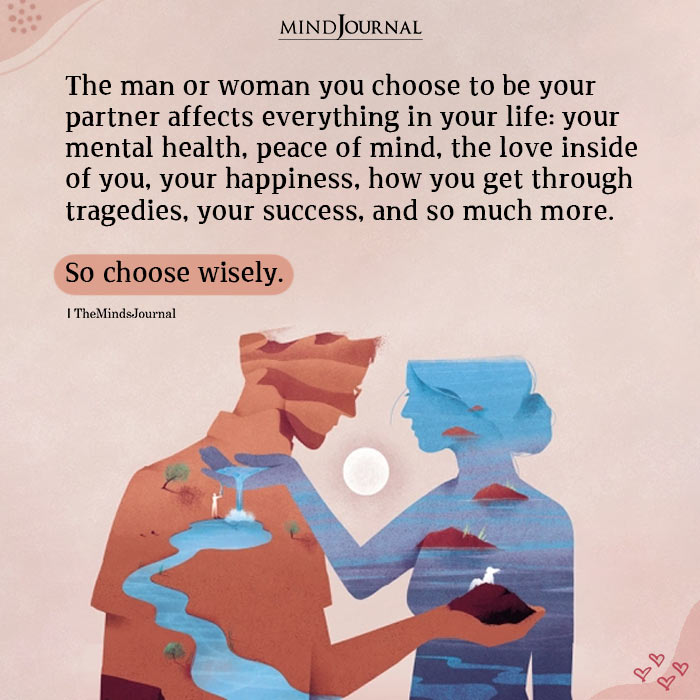 The Man Or Woman You Choose To Be