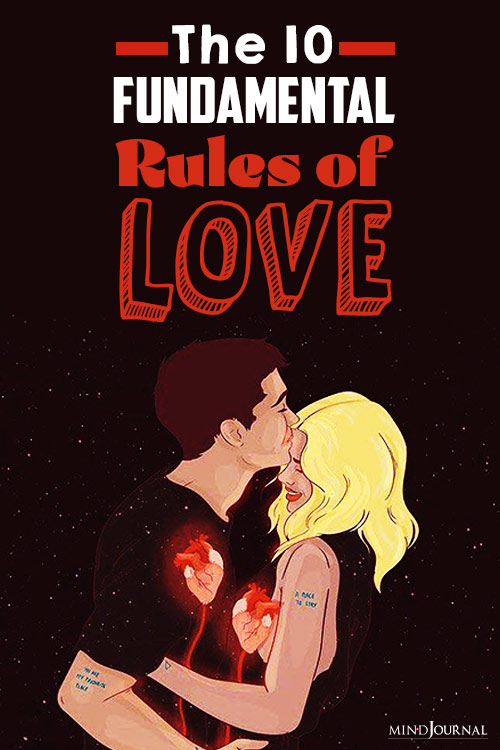 The Ten Fundamental Rules of Love pin