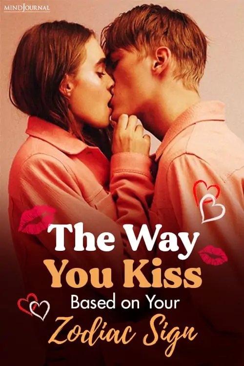 The Way You Kiss Based on Your Zodiac Sign Pin