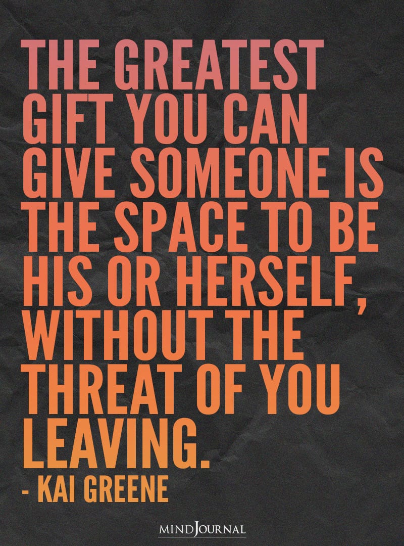 The greatest gift you can give someone.