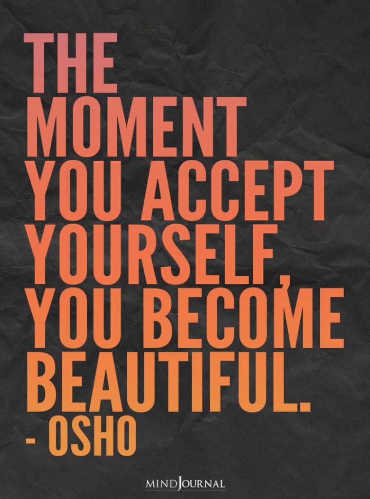 accept yourself 