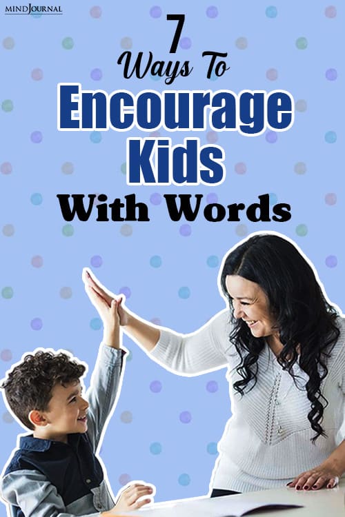 Ways Encourage Kids Words pin