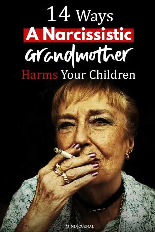 Ways Narcissistic Grandmother Can Harm Your Children Pin