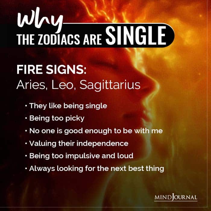 Why The Signs Are Single- Fire Signs