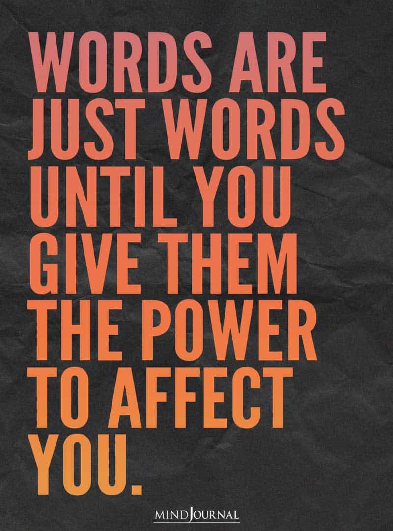 Words are just words.