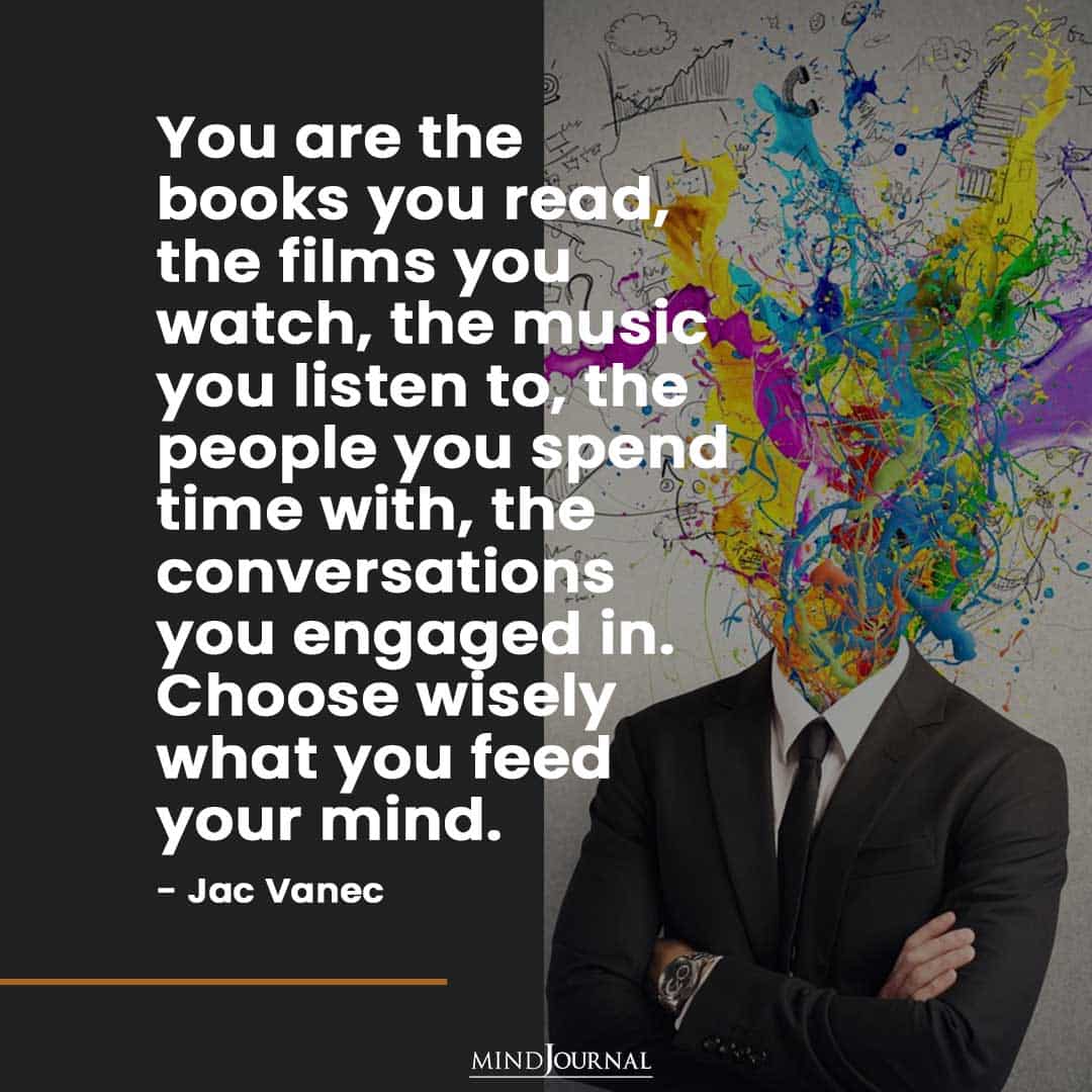 You are the books you read.