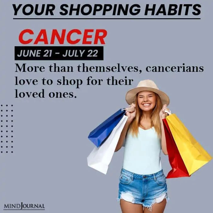 Your Shopping Habits cancer
