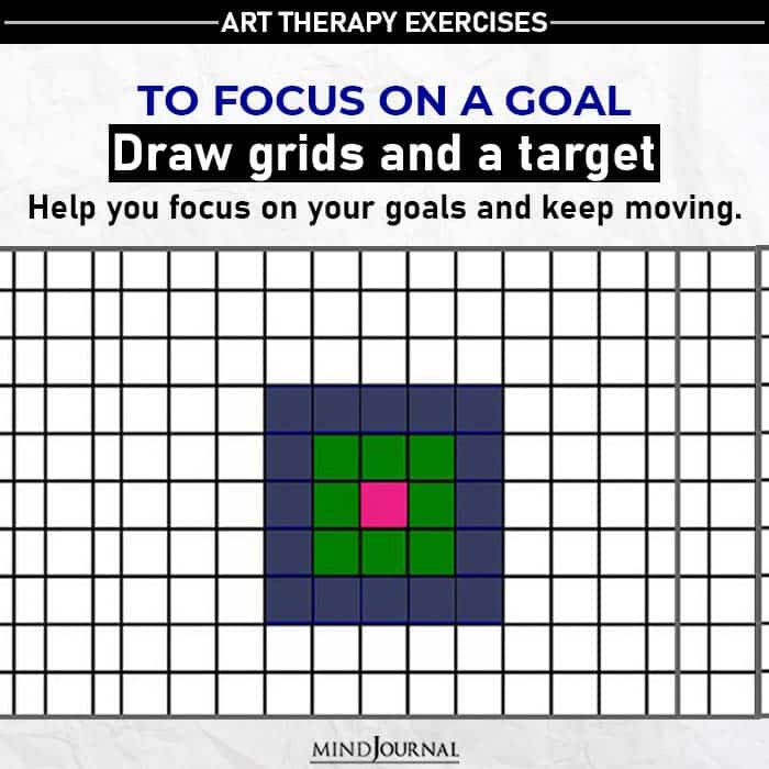 draw grid and target