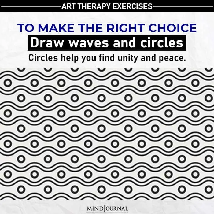 draw waves and circle