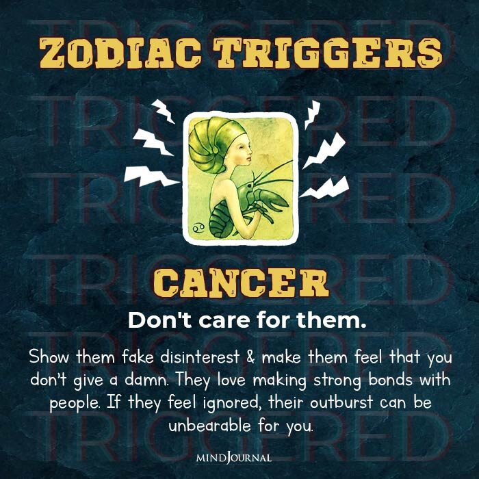 fastest way to trigger zodiac sign cancer